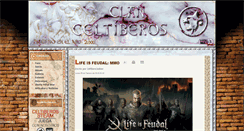 Desktop Screenshot of celtiberos.net
